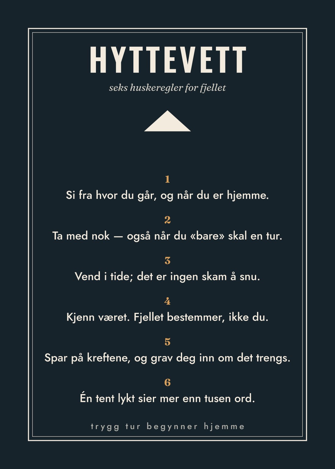 Hyttevett natt